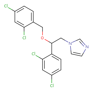 1-[2-(2,4-DICHLOROPHENYL)-2-[(2,4-DICHLOROPHENYL)METHOXY]ETHYL]-1H-IMIDAZOLE