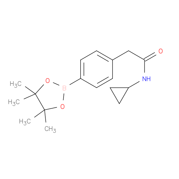 4-(N-Cyclopropylaminocarbonyl)methylphenylboronic acid, pinacol ester