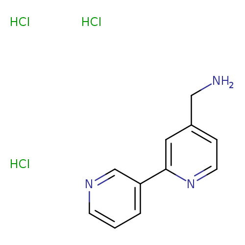 1-{[2,3'-bipyridin]-4-yl}methanamine trihydrochloride