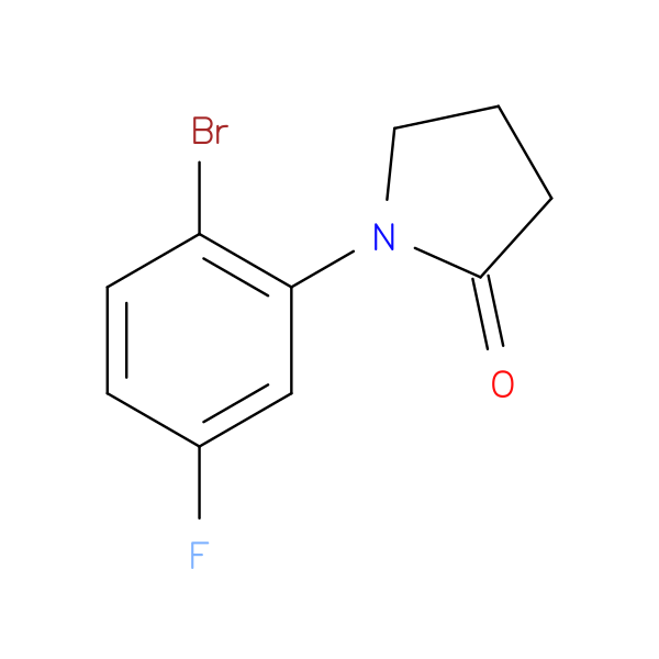 1-(2-Bromo-5-fluorophenyl)pyrrolidin-2-one