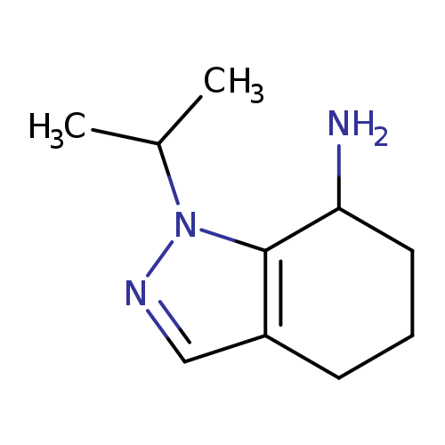 1-(propan-2-yl)-4,5,6,7-tetrahydro-1H-indazol-7-amine