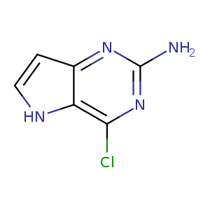 2-Amino-4-chloro-5H-pyrrolo[3,2-d]pyrimidine