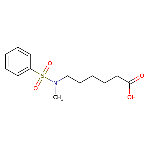 6-[METHYL(PHENYLSULFONYL)AMINO]HEXANOICACID