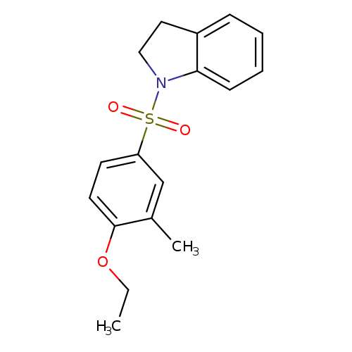 4-(2,3-dihydro-1H-indol-1-ylsulfonyl)-2-methylphenyl ethyl ether