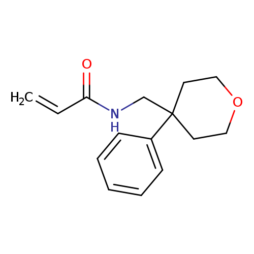 N-[(4-phenyloxan-4-yl)methyl]prop-2-enamide