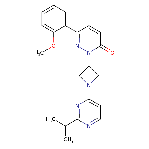 6-(2-methoxyphenyl)-2-{1-[2-(propan-2-yl)pyrimidin-4-yl]azetidin-3-yl}-2,3-dihydropyridazin-3-one
