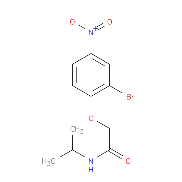 2-(2-Bromo-4-nitrophenoxy)-N-isopropylacetamide