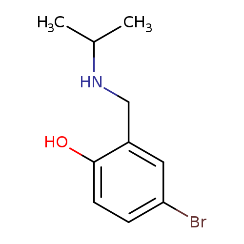 4-bromo-2-{[(propan-2-yl)amino]methyl}phenol
