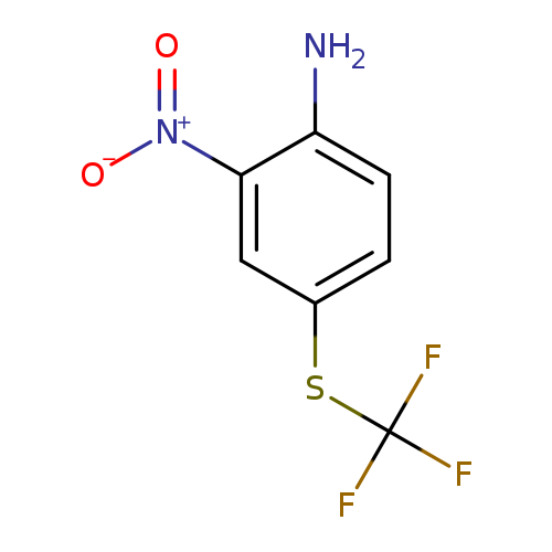 2-Nitro-4-(trifluoromethylthio)aniline