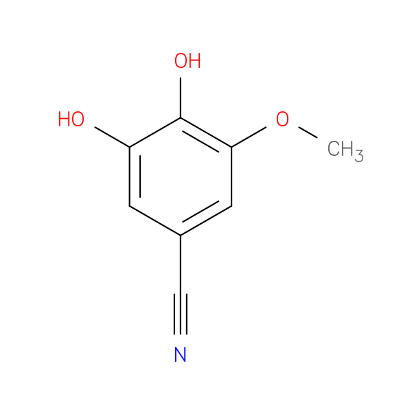3,4-dihydroxy-5-methoxybenzonitrile