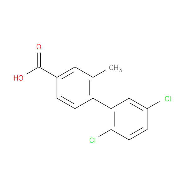 2',5'-Dichloro-2-methyl-[1,1'-biphenyl]-4-carboxylic acid
