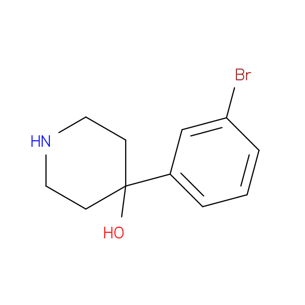 4-(3-Bromophenyl)piperidin-4-ol