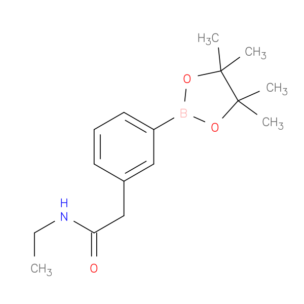 3-(N-Ethylaminocarbonyl)methylphenylboronic acid, pinacol ester