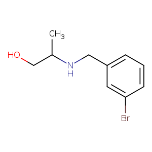 2-{[(3-bromophenyl)methyl]amino}propan-1-ol