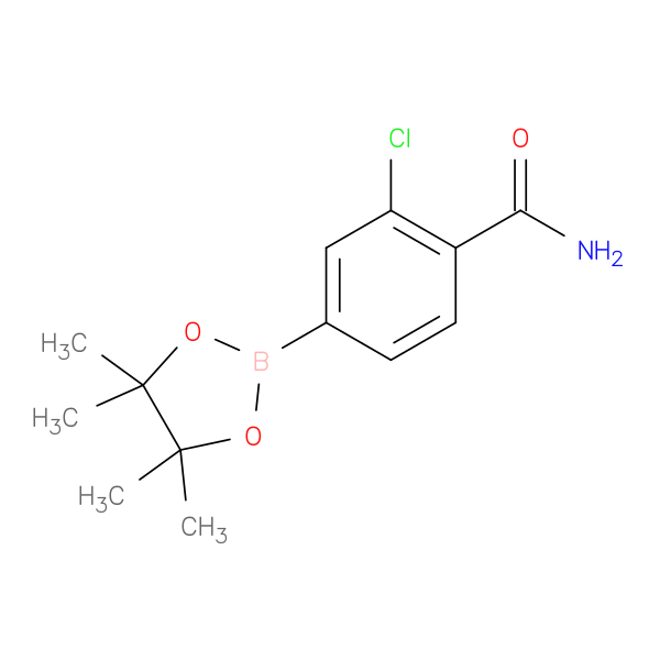 4-Carbamoyl-3-chlorophenylboronic acid, pinacol ester