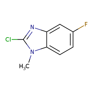 2-chloro-5-fluoro-1-methyl-1H-1,3-benzodiazole