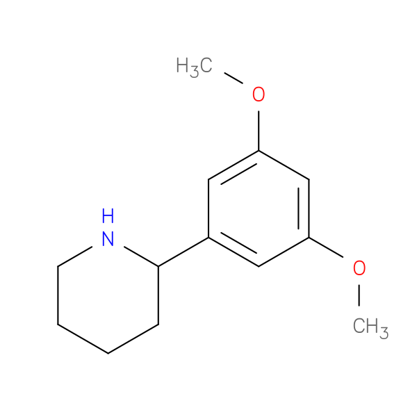 2-(3,5-Dimethoxyphenyl)piperidine