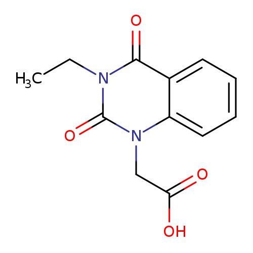 2-(3-ethyl-2,4-dioxo-1,2,3,4-tetrahydroquinazolin-1-yl)acetic acid