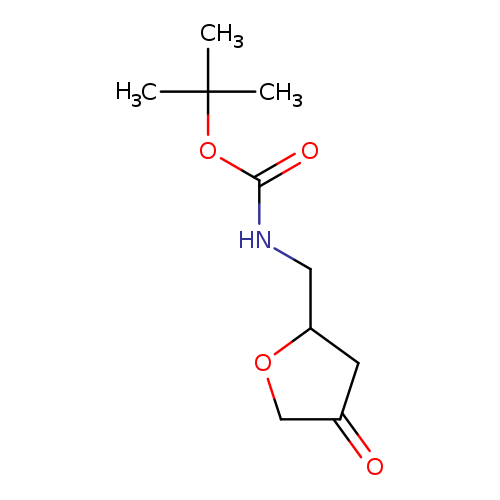 tert-butyl N-[(4-oxooxolan-2-yl)methyl]carbamate