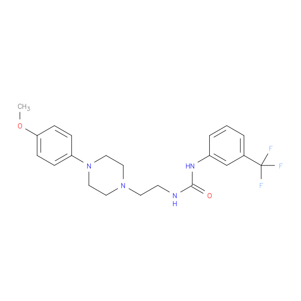 3-{2-[4-(4-methoxyphenyl)piperazin-1-yl]ethyl}-1-[3-(trifluoromethyl)phenyl]urea