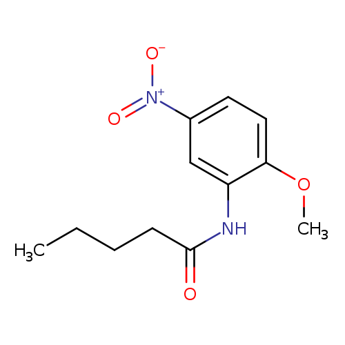 N-(2-methoxy-5-nitrophenyl)pentanamide