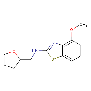 4-methoxy-N-[(oxolan-2-yl)methyl]-1,3-benzothiazol-2-amine