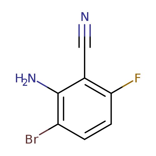 2-amino-3-bromo-6-fluorobenzonitrile