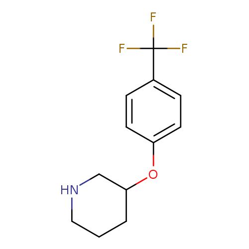3-[4-(Trifluoromethyl)phenoxy]piperidine
