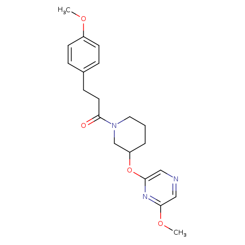 3-(4-methoxyphenyl)-1-{3-[(6-methoxypyrazin-2-yl)oxy]piperidin-1-yl}propan-1-one