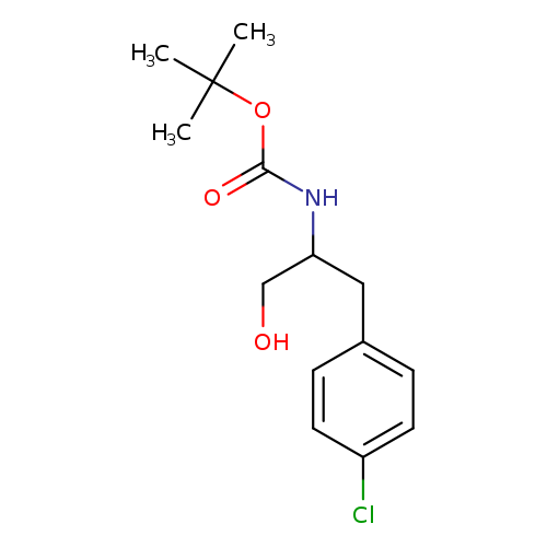 tert-Butyl (1-(4-chlorophenyl)-3-hydroxypropan-2-yl)carbamate