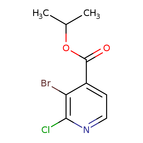 Isopropyl 3-bromo-2-chloroisonicotinate
