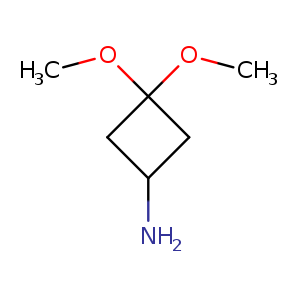 3,3-Dimethoxycyclobutan-1-amine