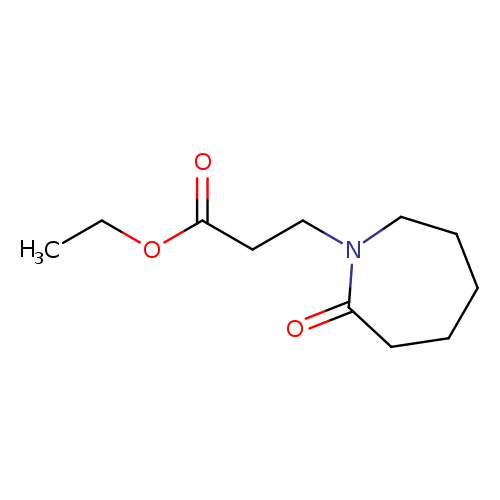 Ethyl 3-(2-oxoazepan-1-yl)propanoate