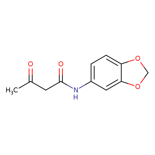 N-(Benzo[d][1,3]dioxol-5-yl)-3-oxobutanamide