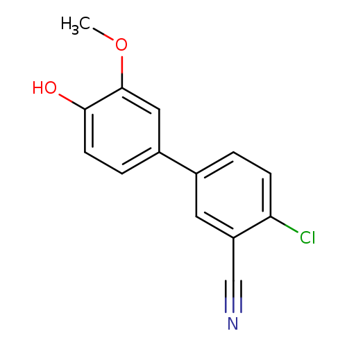 4-(4-Chloro-3-cyanophenyl)-2-methoxyphenol