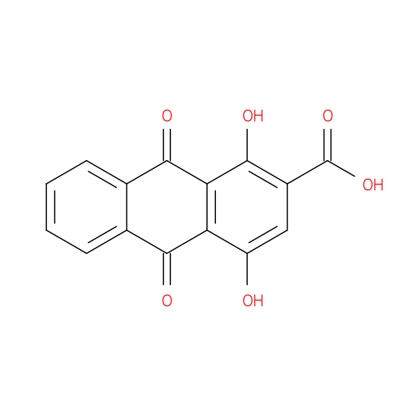 9,10-Dihydro-1,4-dihydroxy-9,10-dioxo-2-anthracenecarboxylic acid