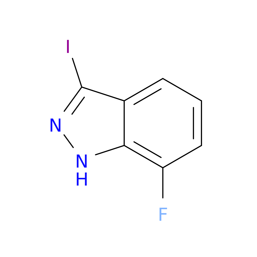 7-Fluoro-3-iodo-1H-indazole