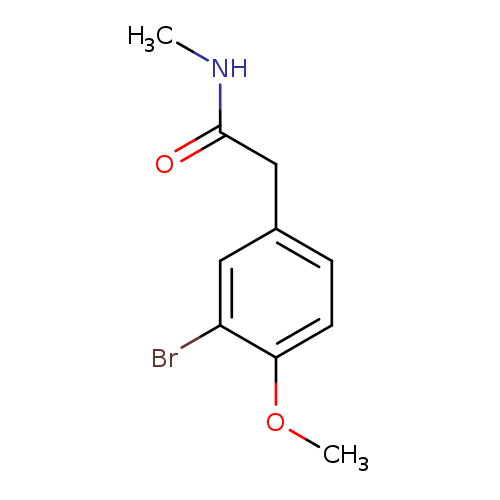 2-(3-Bromo-4-methoxyphenyl)-N-methylacetamide