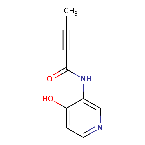N-(4-hydroxypyridin-3-yl)but-2-ynamide