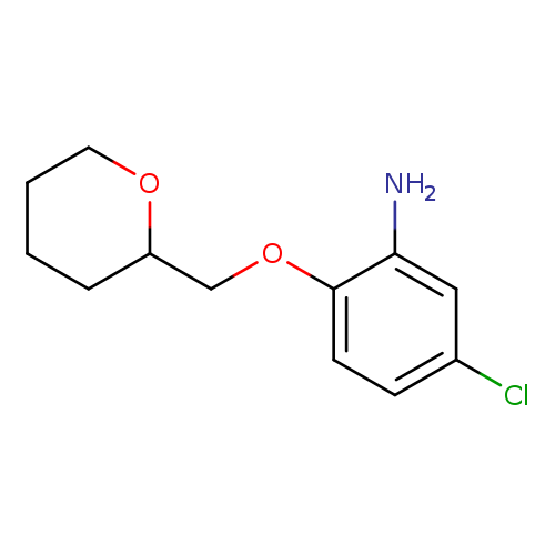 5-chloro-2-(oxan-2-ylmethoxy)aniline