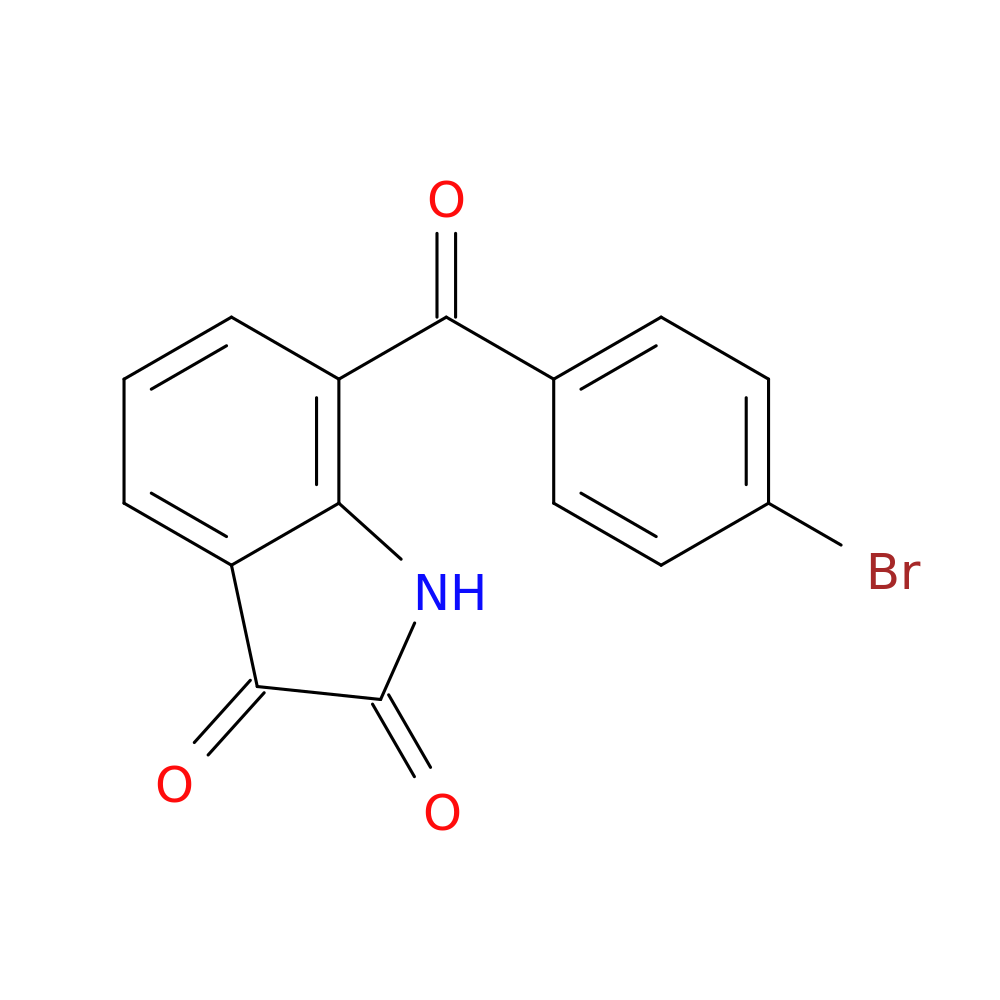 7-(4-Bromobenzoyl)indoline-2,3-dione