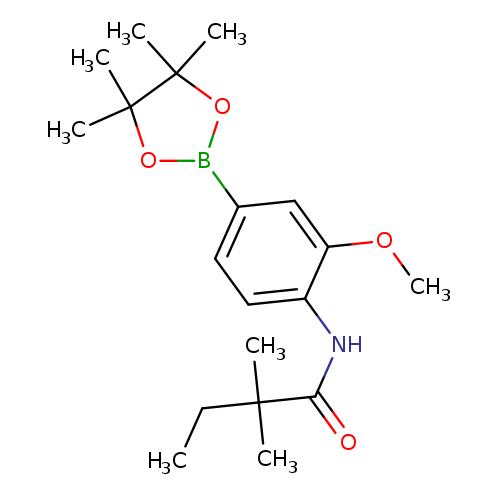 N-(2-Methoxy-4-(4,4,5,5-tetramethyl-1,3,2-dioxaborolan-2-yl)phenyl)-2,2-dimethylbutanamide