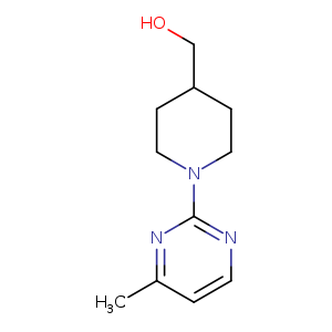(1-(4-Methylpyrimidin-2-yl)piperidin-4-yl)methanol