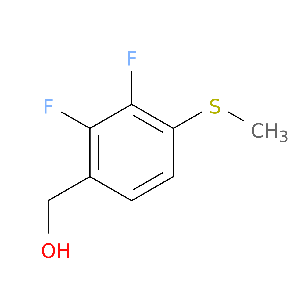 (2,3-Difluoro-4-(methylthio)phenyl)methanol