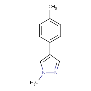 1H-Pyrazole, 1-methyl-4-(4-methylphenyl)-