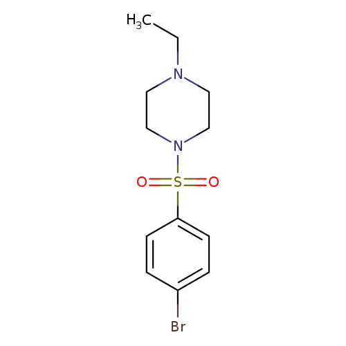1-(4-Bromophenylsulfonyl)-4-ethylpiperazine