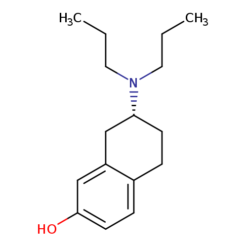 2-Naphthalenol,7-(dipropylamino)-5,6,7,8-tetrahydro-, (7R)-