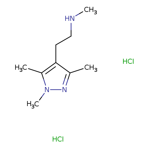 N-Methyl-2-(1,3,5-trimethyl-1h-pyrazol-4-yl)ethan-1-amine dihydrochloride