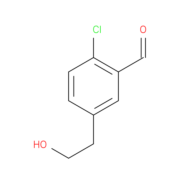 2-Chloro-5-(2-hydroxyethyl)benzaldehyde