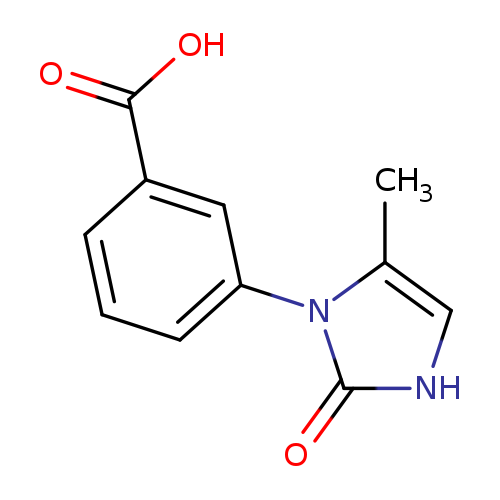 3-(5-methyl-2-oxo-2,3-dihydro-1H-imidazol-1-yl)benzoic acid